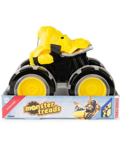 Ηλεκτρονικό παιχνίδι Tomy - Monster Treads, Bumblebee, με φωτιζόμενες ρόδες  - 7